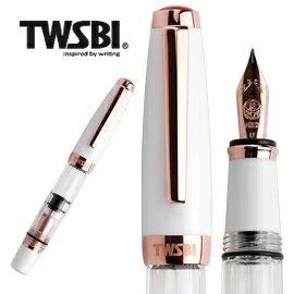 三文堂 TWSBI 鋼筆 / mini / 瓷白玫瑰金 II(加贈大筆套)【領券滿額再折千8/31止】
