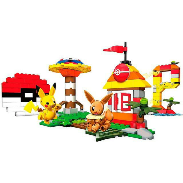 【丹爸推薦好物】美高建立寵物小精靈建築箱(450PCS)MMG85227 @寶可夢 積木 皮卡丘