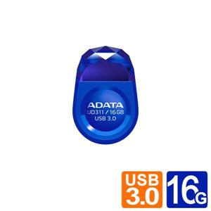 <br/><br/>  威剛 UD311/16G USB3.0高速寶石碟(藍色)<br/><br/>