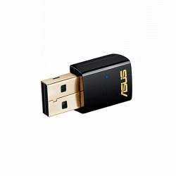 ASUS USB-AC51 雙頻 Wireless-AC600 Wi-Fi 介面卡