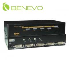 <br/><br/>  BENEVO 4埠DVI 影音訊號分配器 ( BDAS104 )<br/><br/>