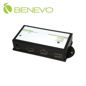 <br/><br/>  BENEVO BHS102 磁吸型 2埠HDMI1.3數位影音分配器<br/><br/>