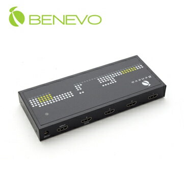 <br/><br/>  BENEVO BHS104 4埠HDMI1.3數位影音分配器<br/><br/>