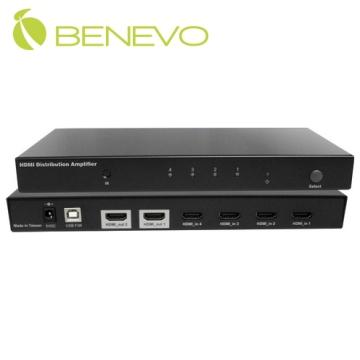 <br/><br/>  BENEVO UltraVideo 4進2出HDMI數位影音切換分配器(面板按鍵/遙控切換)，支援3D ( BHS402 )<br/><br/>
