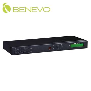 <br/><br/>  BENEVO UltraVideo 矩陣型4x4 HDMI數位影音切換分配器(面板按鍵/遙控/Serial) ( BHS404M )<br/><br/>