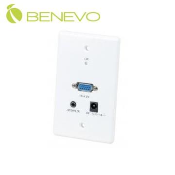 <br/><br/>  BENEVO 面板型VGA高畫質影音延伸器1080P ( BVAE070W )<br/><br/>