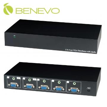 <br/><br/>  BENEVO 4埠VGA螢幕分配器350MHz ( BVAS134 )<br/><br/>