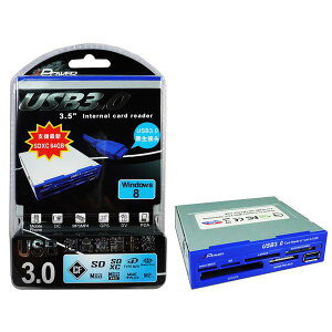 J-POWER CX3494內建式 USB 3.0 58合一 超高速讀卡機