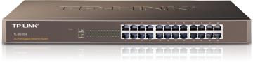 TP-LINK TL-SG1024 19＂鐵殼 Gigabit交換器，24埠1000BASE-T
