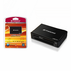 <br/><br/>  創見USB3.0 All-in-1 Multi Card Reader (黑/白 兩色)<br/><br/>
