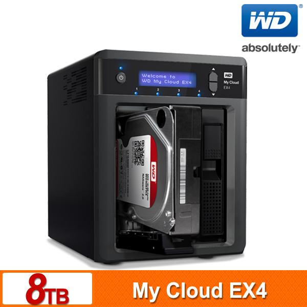 <br/><br/>  【2013.12 資展最夯新品】WD My Cloud EX4 8TB(2TBx4) 雲端儲存系統<br/><br/>