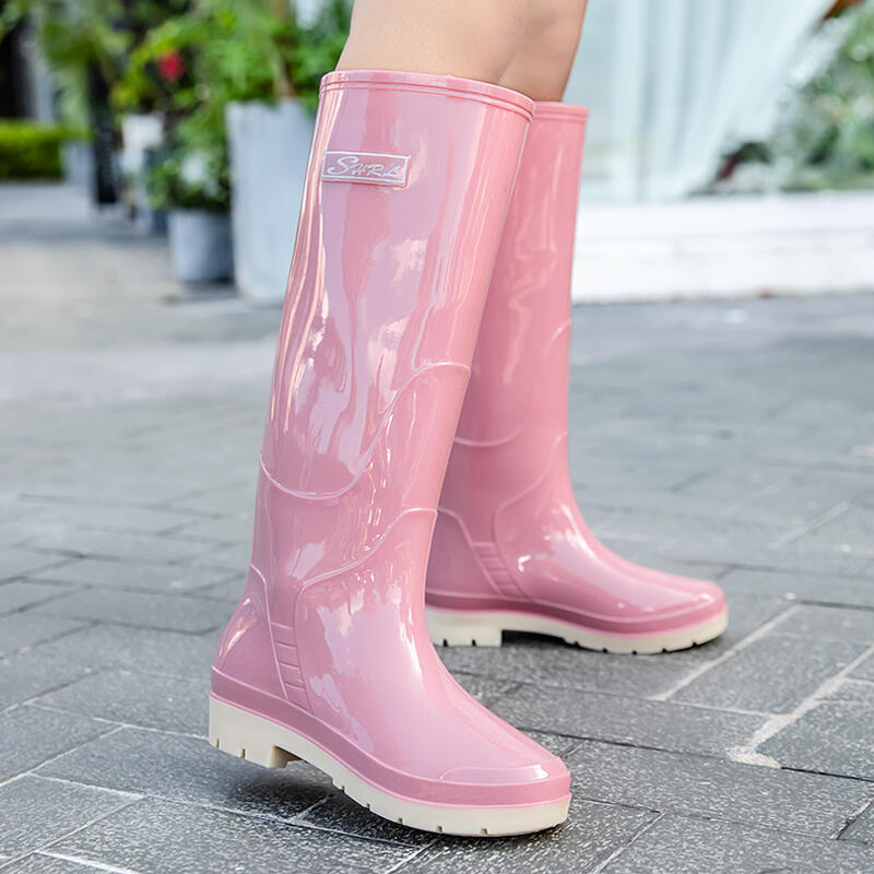 【免運】趕海超高筒雨靴女款成人41碼時尚外穿防滑雨鞋防水鞋膠鞋水靴廚房