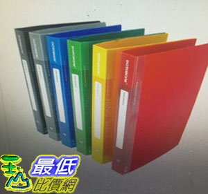 [COSCO代購4] Databank 標準型4孔夾12入/組 黃、白、紅、灰、綠、藍、黑 _W114858