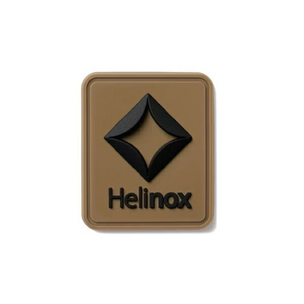 ├登山樂┤韓國 Helinox Tac. Silicon Patch 戰術徽章 - 黑/狼棕 # HX-10002547