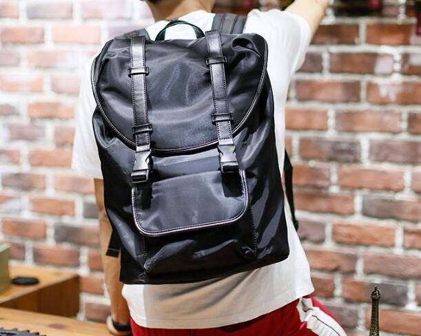 FINDSENSE Z1 韓國 時尚 潮 男 尼綸布 複古 學生包 書包 電腦包 旅行包 後背包 雙肩包