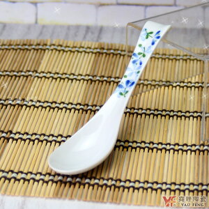 【堯峰陶瓷】日本美濃燒 芽系列 湯匙 單入 營業餐廳用 | 送禮自用兩相宜