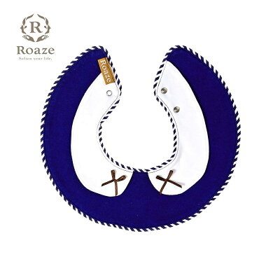 【Roaze】柔仕典雅圍兜 深藍白領