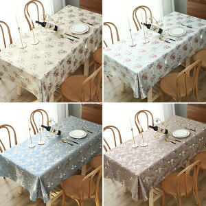 歐式桌布防水防油防燙免洗家用長方形pvc餐桌布茶幾桌墊臺布布藝