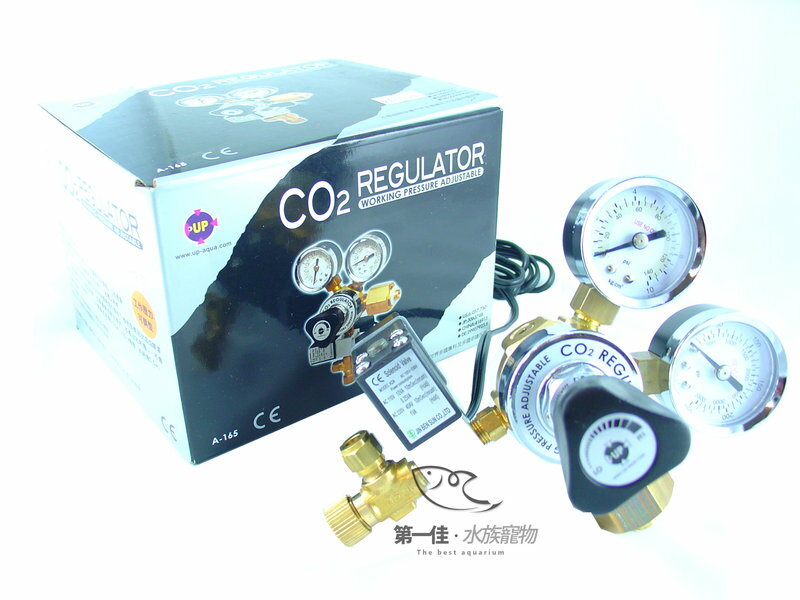 <br/><br/>  [第一佳 水族寵物] 台灣雅柏UP CO2精密電磁閥 (雙錶 可調壓力式) [A-165] 免運<br/><br/>