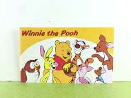 【震撼精品百貨】Winnie the Pooh 小熊維尼 大頭貼本-黃 震撼日式精品百貨