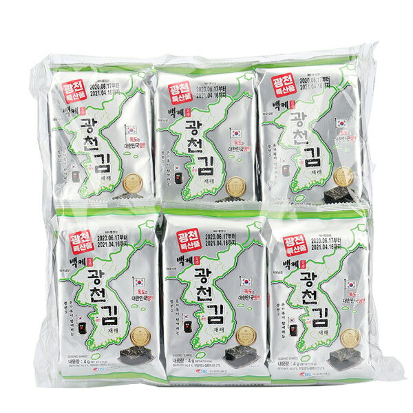 廣川韓國傳統烤海苔48g 4g 庫奇小舖 庫奇小舖直營店 樂天市場rakuten