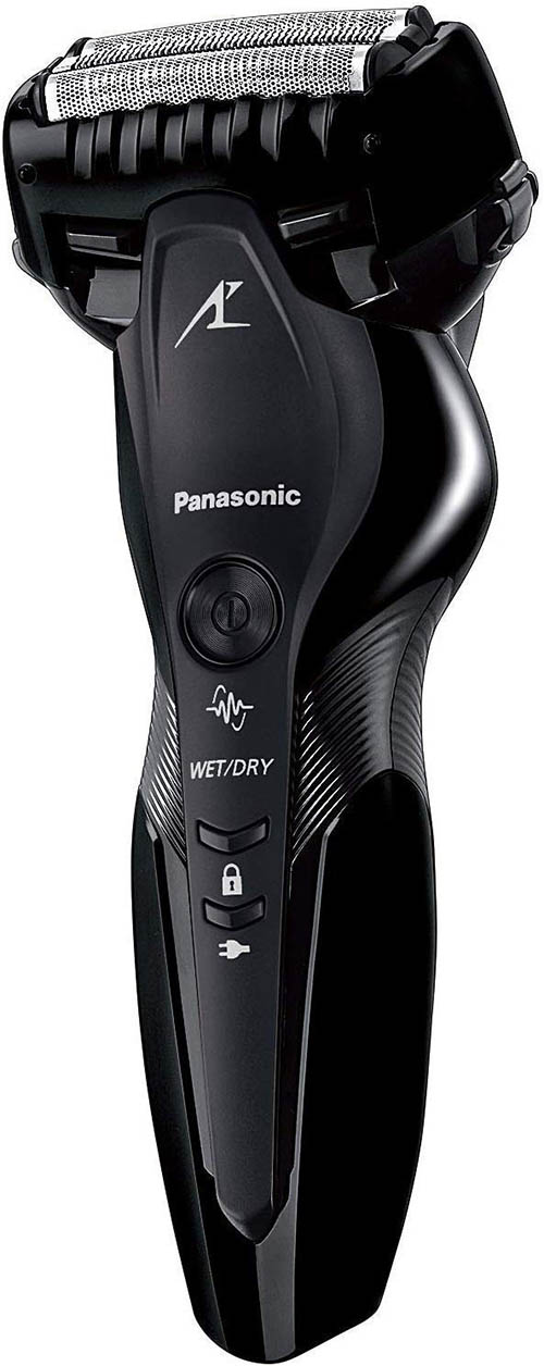【現貨】Panasonic 【日本代購】松下 電動刮鬍刀 3刀頭 國際電壓 ES-ST2R - 黑色