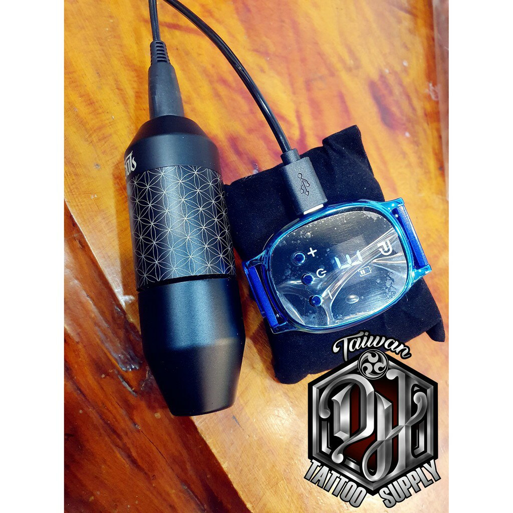 DH專業紋身器材紋身無線迷你電源*手錶液晶款式*不包含充電頭*紋眉.紋身機的行動電源~2021便利性高優質好貨