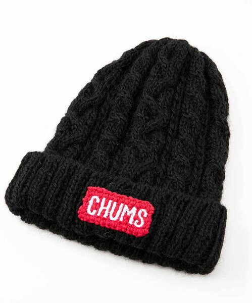 【毒】CHUMS Napal Knit Watch毛帽 黑色【領券折222｜Cube卡+APP下單最高10%回饋】