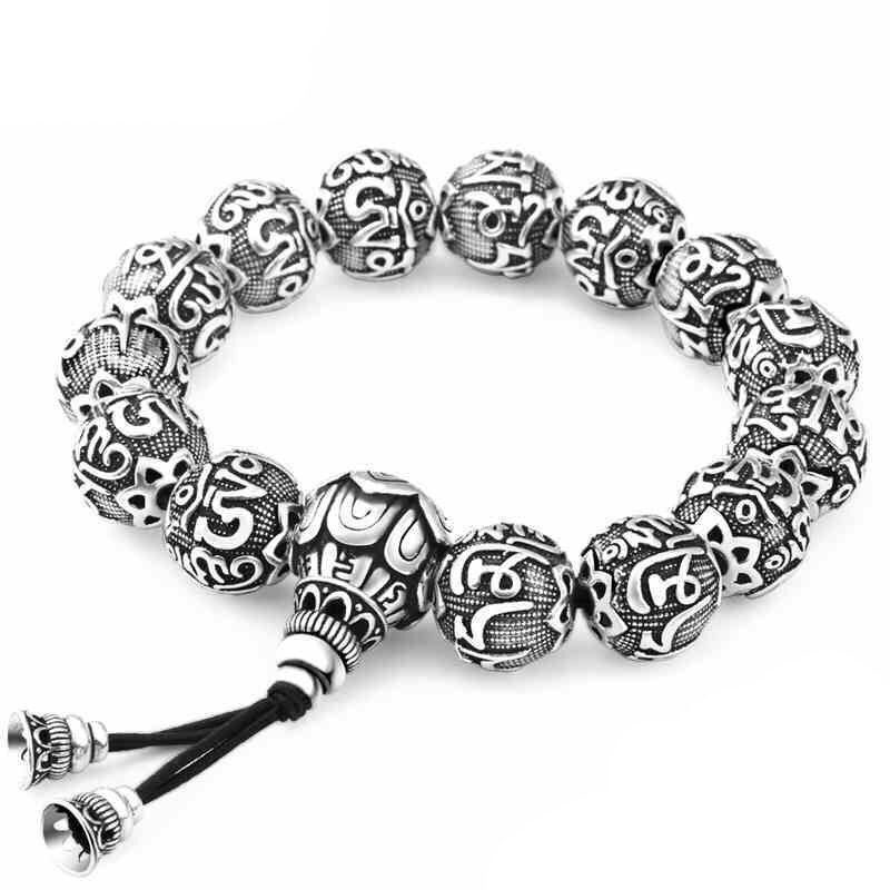861 天珠 六字真言 梵字 十二眼天珠 貴重 珍品 dzibeads！ 蒙天珠 #九