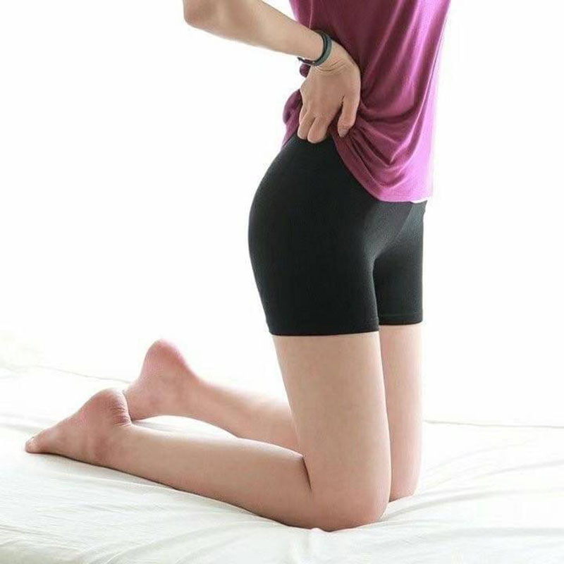 ANNAS 正韓發熱安全褲 內搭褲 打底褲 防走光 短褲 熱褲 內褲 襯裙 棉質 彈性 磨毛 保暖 韓國 2