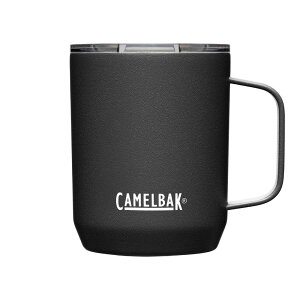 【【蘋果戶外】】Camelbak 350ml Camp Mug 不鏽鋼露營保溫馬克杯(保冰) 濃黑 保溫杯