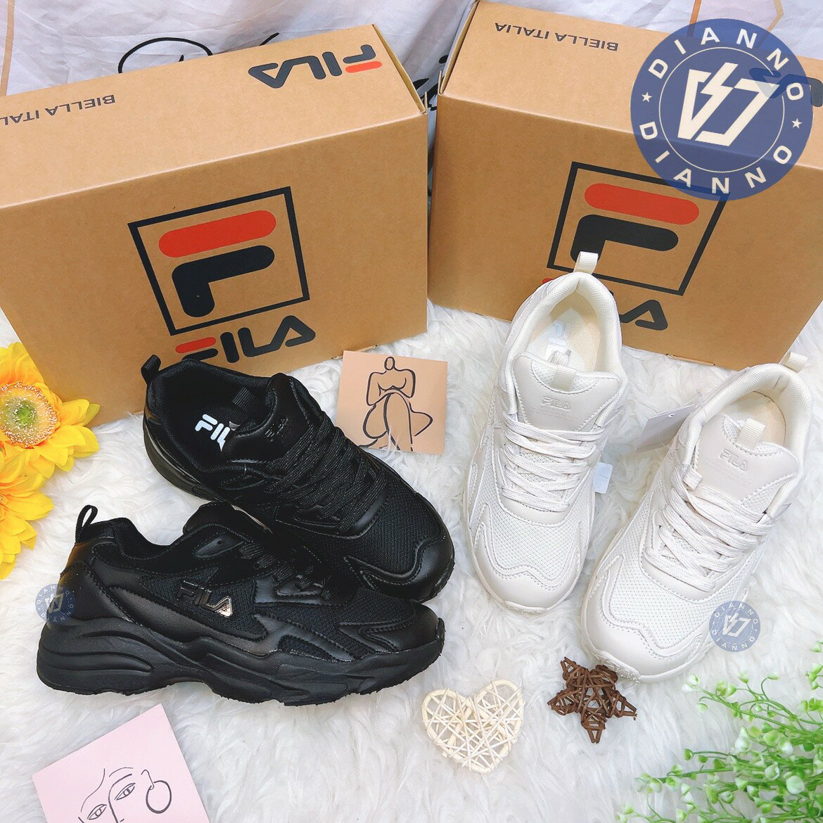 帝安諾 FILA 復古 厚底 老爹鞋 運動休閒鞋 5-J906W-000 5-J906W-177 5-J906W-100