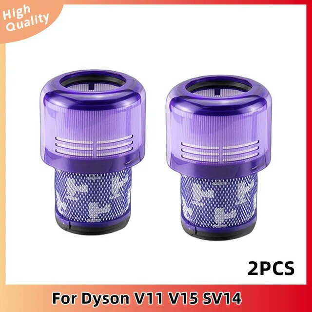 【日本代購】適用於 Dyson V11 Torque Drive V11 Animal V15 Detect 吸塵器零件 Hepa 柱式過濾器吸塵器零件編號 970013-02