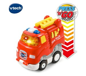 《英國 Vtech》 嘟嘟聲光迴力衝鋒車-酷炫消防車 東喬精品百貨