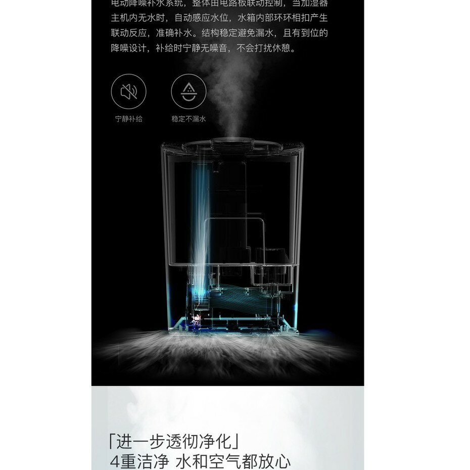 德爾瑪加濕器 家用空氣加濕器 臥室辦公室大容量加濕器F850S 辦公室加濕器 美容器 空氣淨化器 生日禮品最佳選 | 寓偉 | 樂天市場Rakuten
