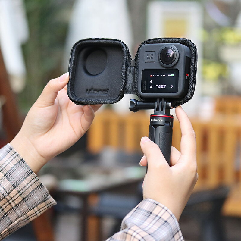 GoPro Max全景運動相機保護包便攜攝影防摔收納盒狗8迷妳防水包VLOG配件數碼旅行拍攝三腳支架套裝