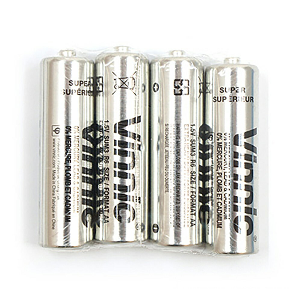 VINNIC碳鋅電池3號4入【九乘九購物網】
