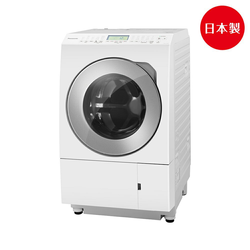 Panasonic 12公斤日本製變頻溫水滾筒洗衣機(NA-LX128BL)(左開機種)
