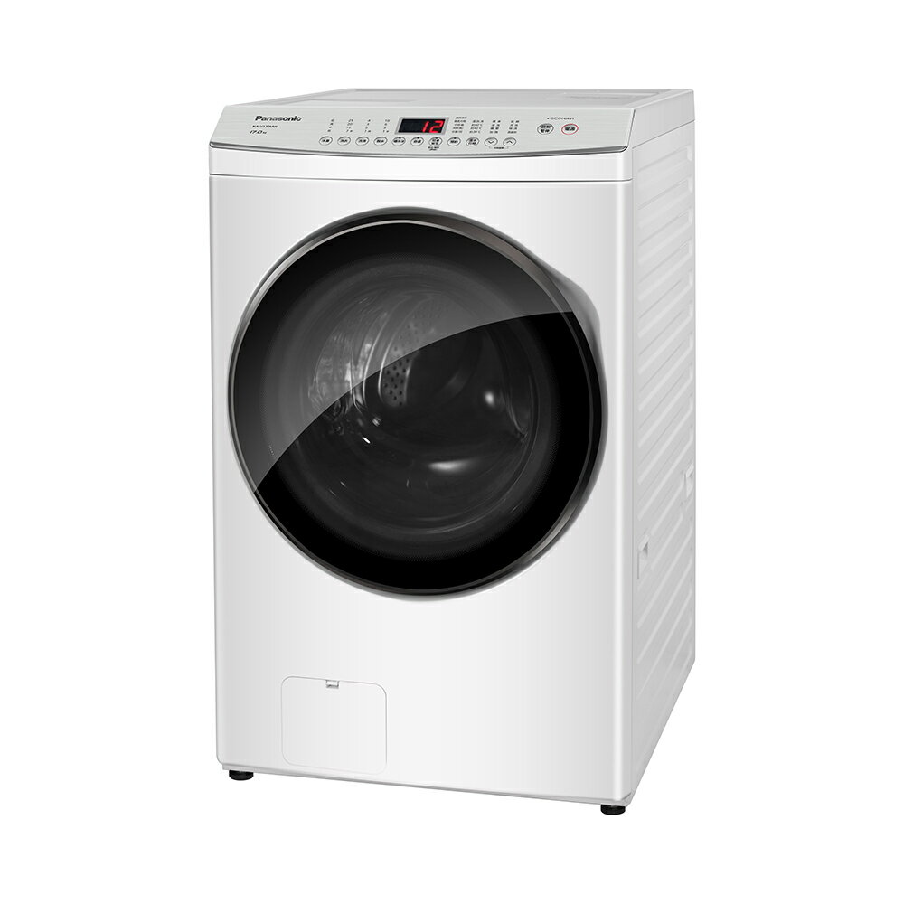 Panasonic 17公斤高效抑菌系列 變頻溫水滾筒洗衣機(NA-V170MW)