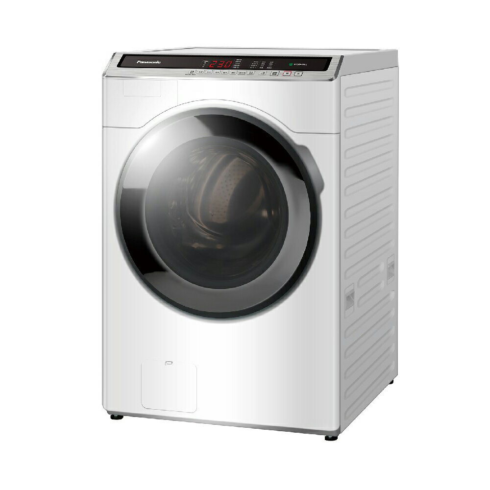 Panasonic 19公斤高效抑菌系列 變頻溫水滾筒洗衣機(NA-V190MW)