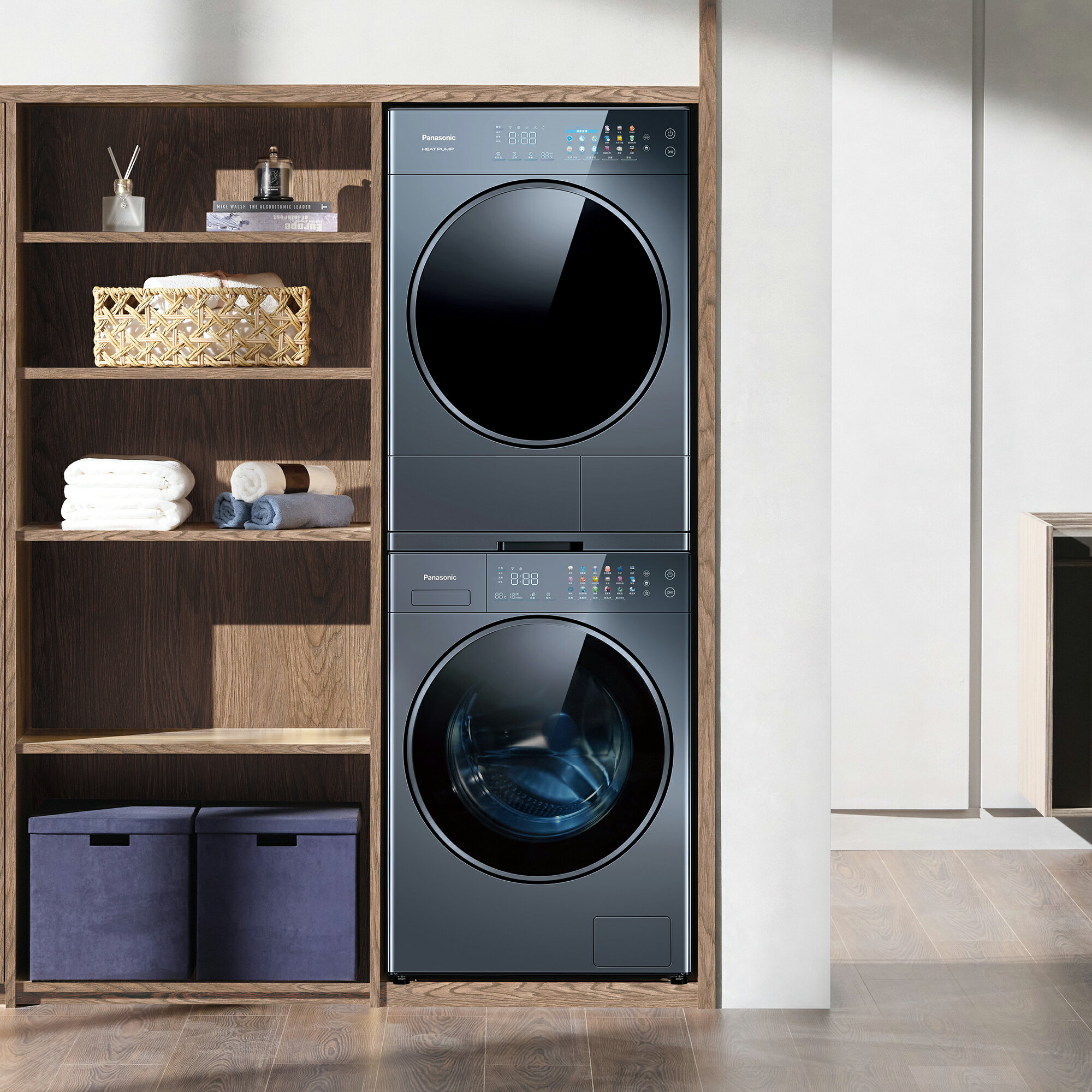 領券獨家最高9折【Panasonic】淨護完美 熱泵除濕式乾衣機 (NH-VS100HP-B) 5