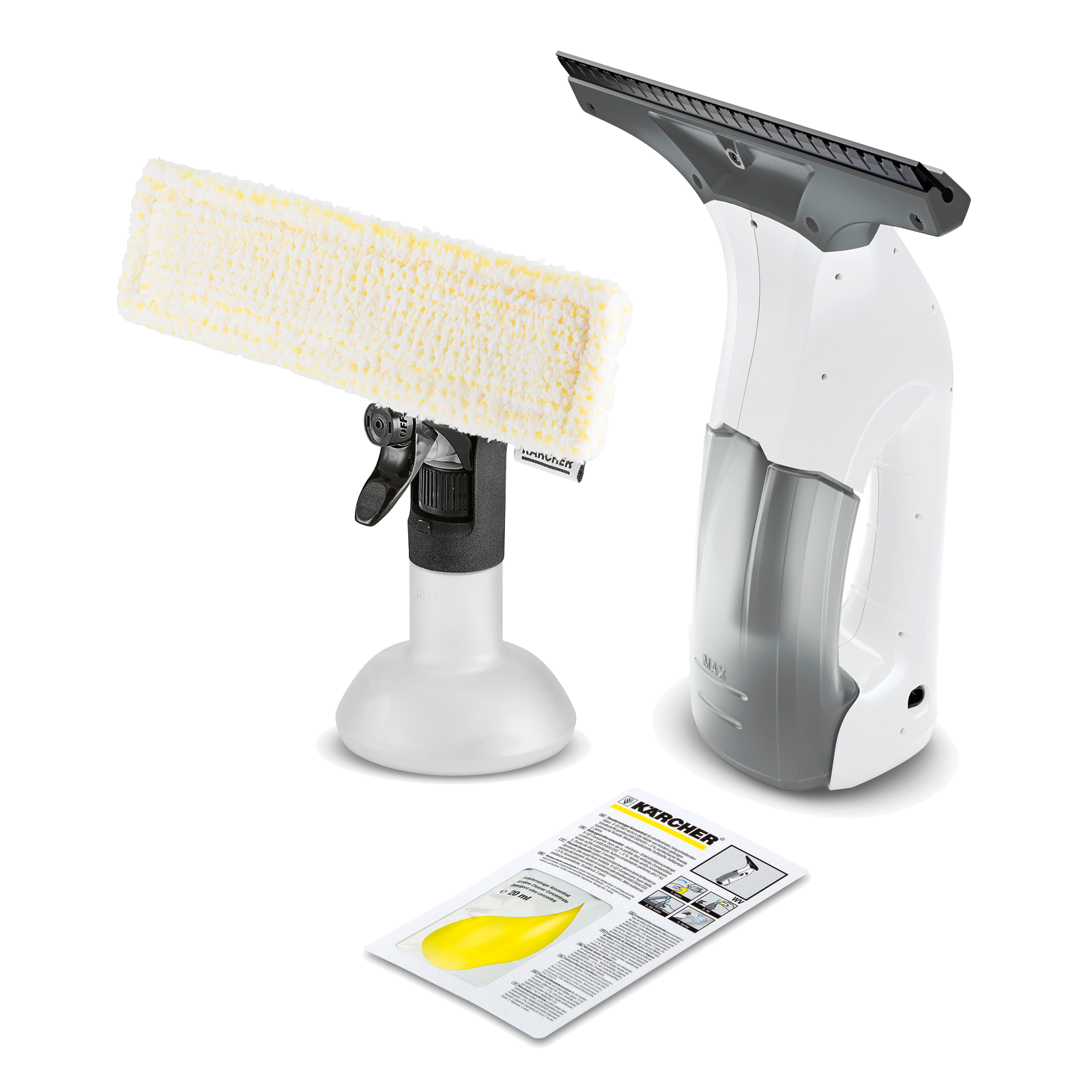 【德國凱馳 KARCHER】無線電動清洗機 玻璃洗窗機 白色 WV1PLR