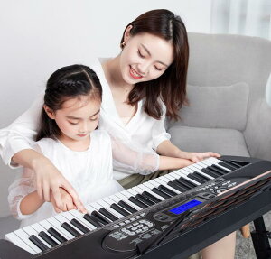電子琴 電鋼琴 樂器 新韻多功能電子琴兒童初學者幼師專用61鍵成年入門專業便攜家用88 全館免運