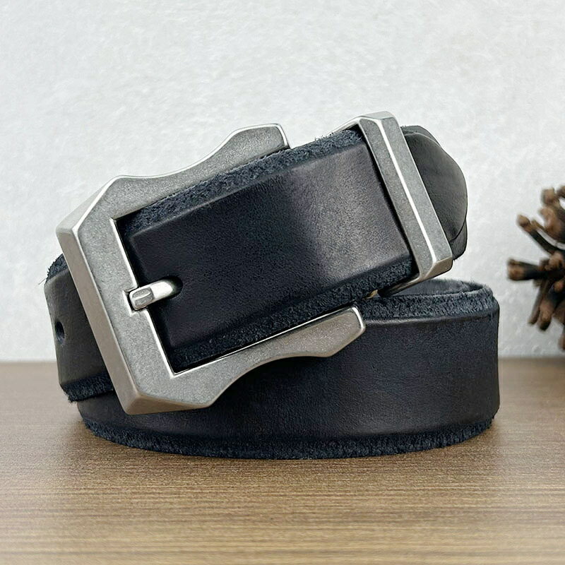 現貨+預購 100%真皮皮帶男牛皮腰帶商務皮帶手工皮帶休閒男襯衫牛仔西裝褲-美式復古4色74jq42【獨家進口】【米蘭精品】