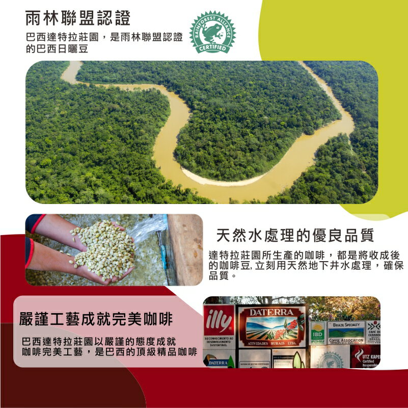 巴西甜蜜總匯濾掛咖啡 Brasil Sweet Colletion | DALLYN世界嚴選莊園  ★滿299元超取免運 , 滿1500元店家宅配免運★ 6