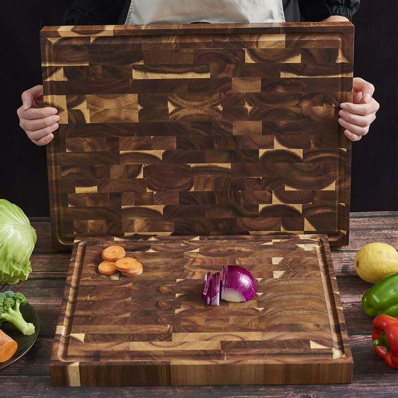 實木大號拼接案板家用廚房相思木搟面砧板餐廳木質創意切菜板