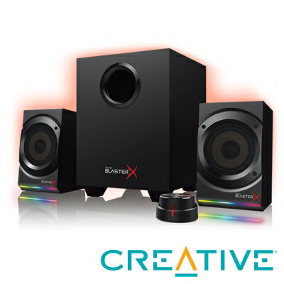 <br/><br/>  Creative 創巨 Sound BlasterX Kratos S5 可制定RGB燈光系統的2.1電競喇叭★★★全新原廠公司貨含稅附發票★★★<br/><br/>