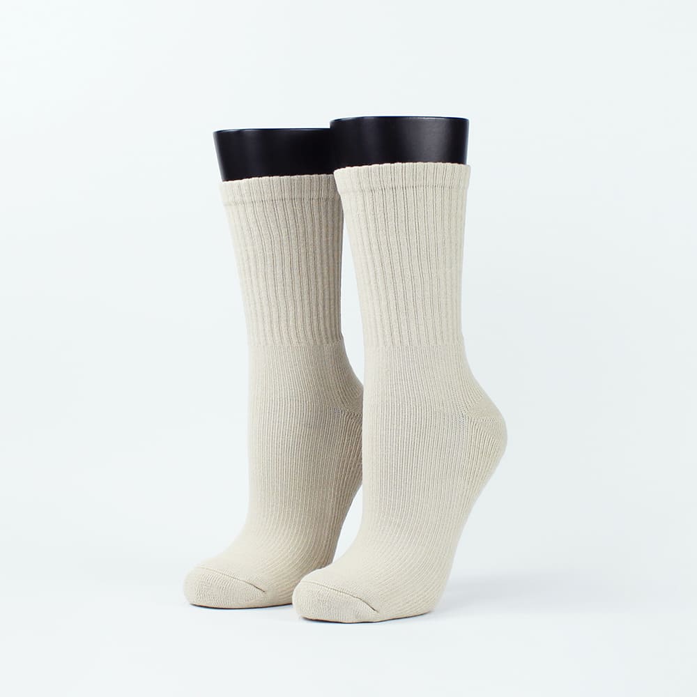 FOOTER素面輕壓力高筒襪 除臭襪 運動襪 襪子女款(T99M)