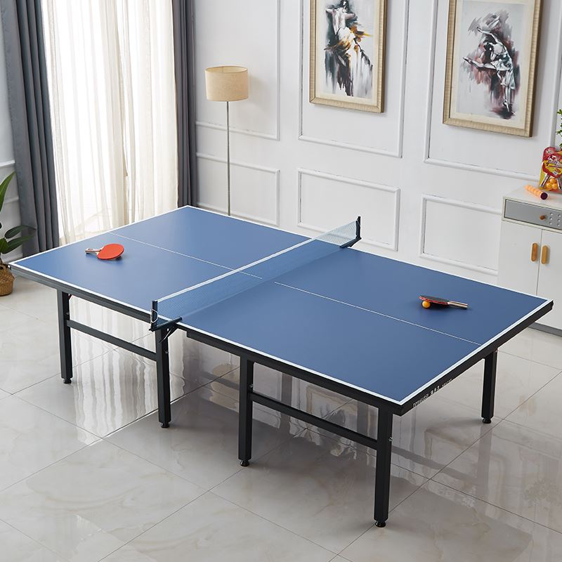 家用兒童款標準乒乓球桌可折疊室內有輪無輪球臺專業移動兵乓案子