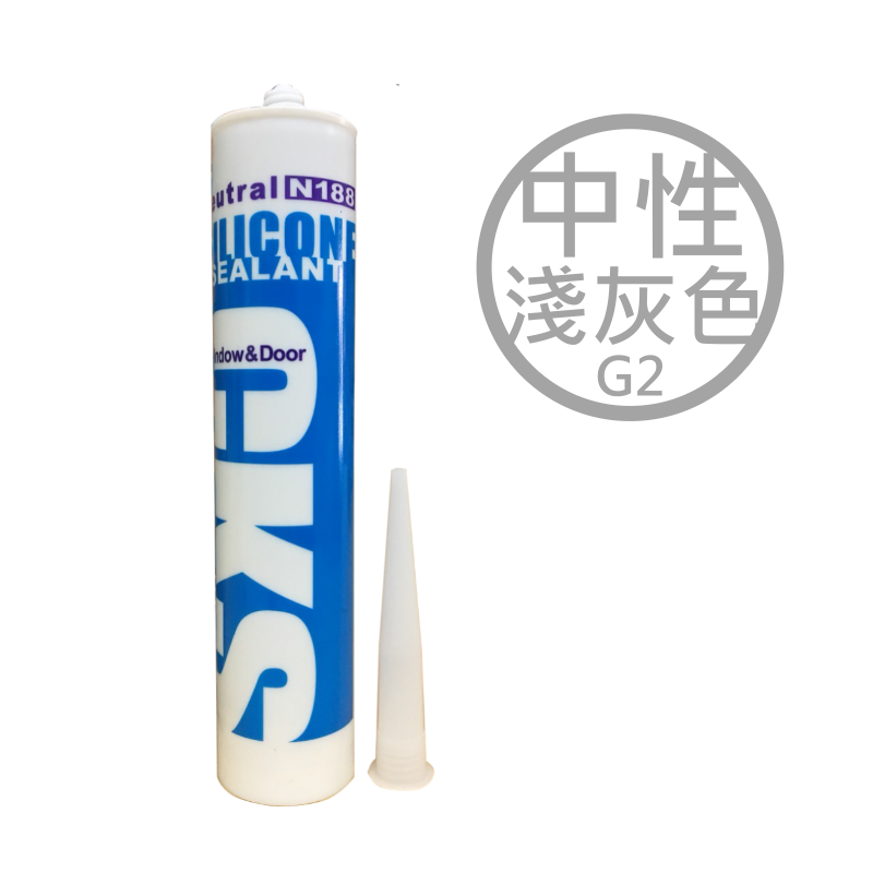 CKS N188 中性矽利康 填縫劑足量300ml 【淺灰色G2】Silicone Sealant Material From JAPAN
